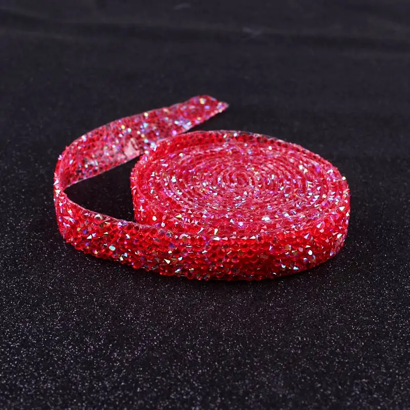 1 ярд Вышивание отделкой орнамент из кристаллов Стразы горячей фиксации Лента с