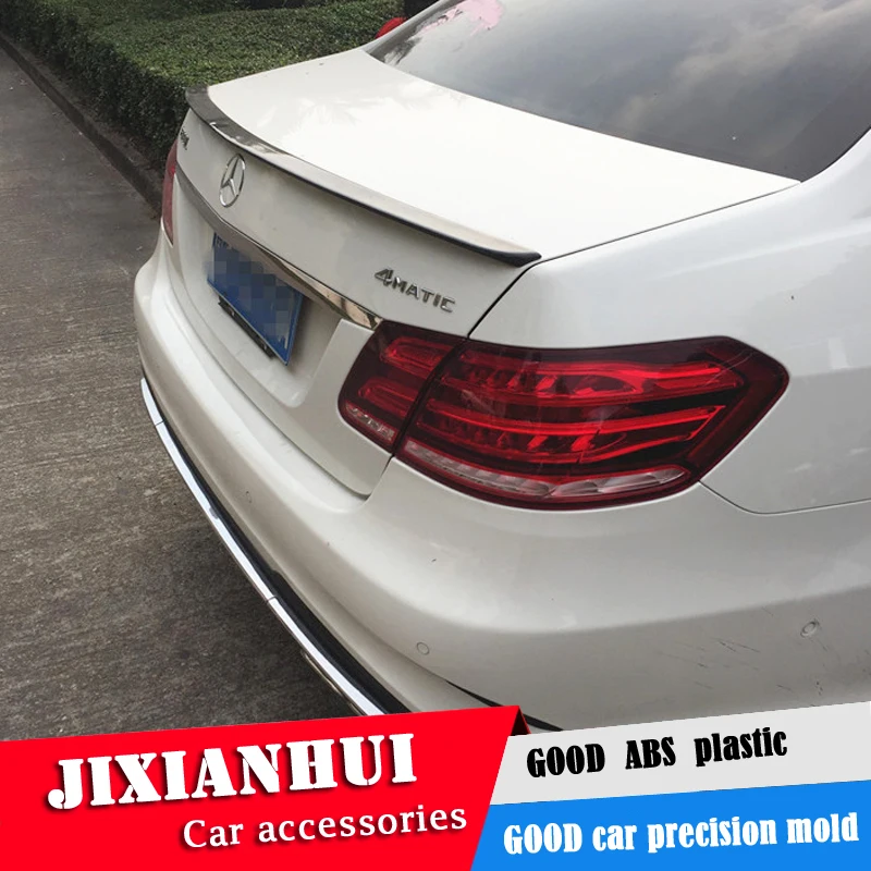 Спойлер для W212 2008 2015 Mercedes Benz AM E class E200 E260 спойлер из АБС пластика цветное заднее