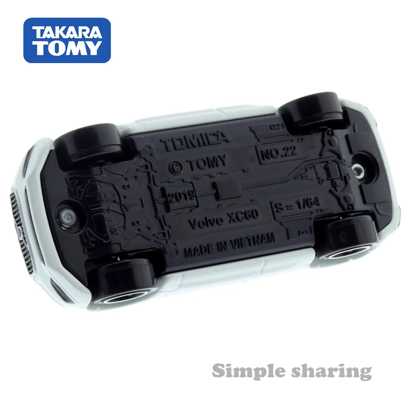 Takara Tomy Tomica No.22 Volvo Xc60 спортивный автомобиль масштаб 1/64 популярная детская модель