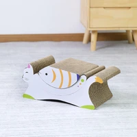 corrugated cat three piece cat scratching board cat grinding claw toy cat climbing frame free catnip pet supplies