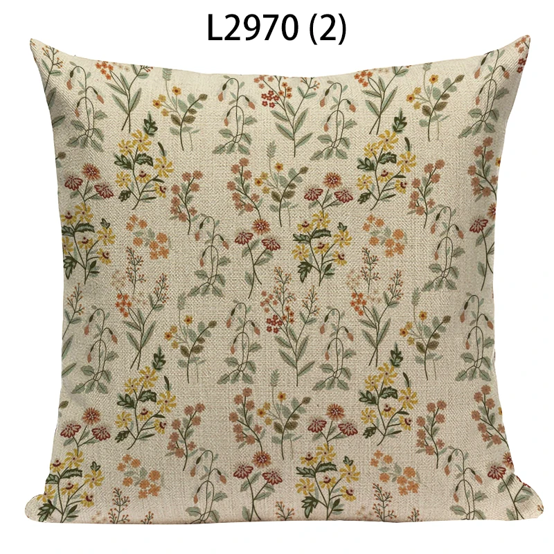 

Чехол для подушки Pumelo Tree, лен/хлопок, цветы