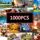 1000 шт., деревянные наклейки-пазлы для спальни, 75 х50 см