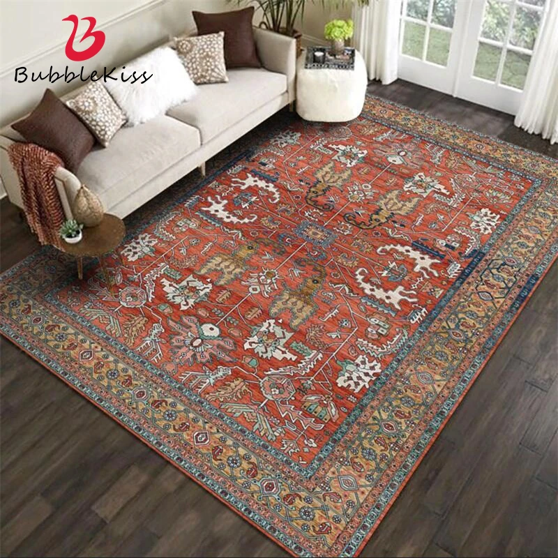 

Retro Bohemia Printed Carpets For Living Room Home Decor Large Lounge Rugs Morocco Customize Area Rugs For Bedroom Floor Mat