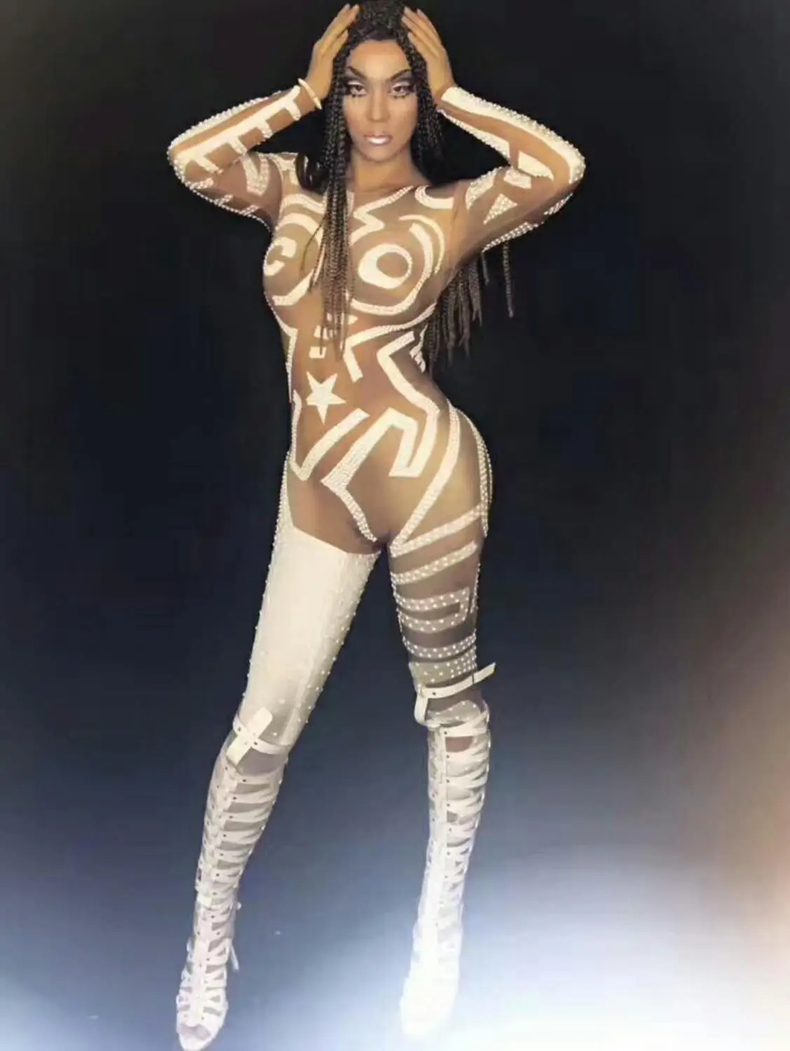 Ночной клуб женский сексуальный телефон стрейч Комбинезоны женские приталенные