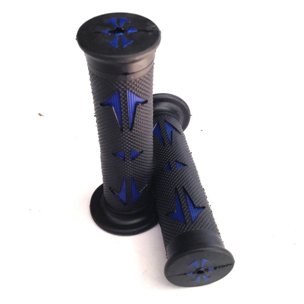 Universal 22mm 7/8&quot ATV Dirt Bike Hand Grips Handlebar For Honda Kawasaki Suzuki aftermarket free shipping motorcycle parts gray |