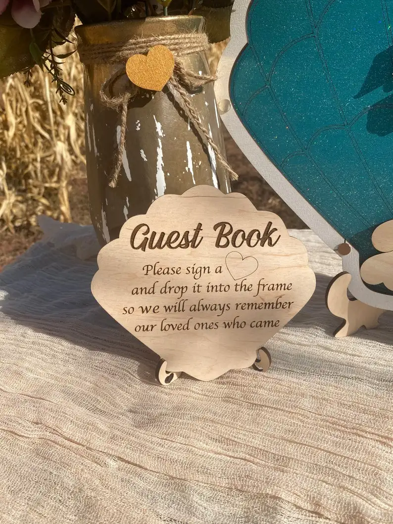 Персонализированная Форма корпуса Альтернативная деревянная память гостевые