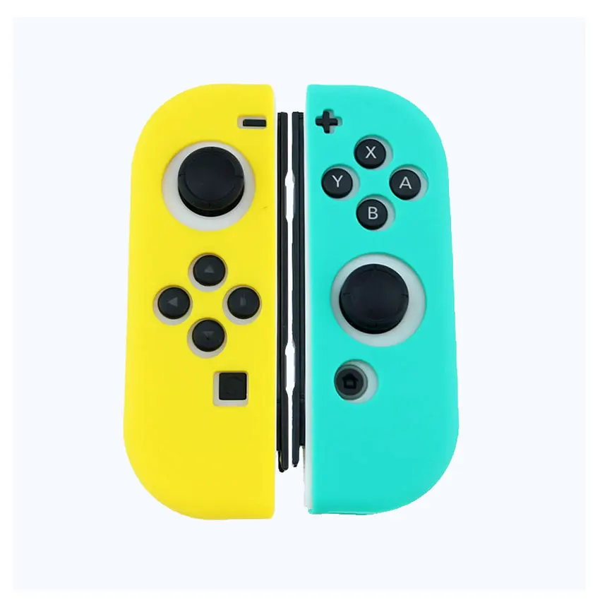 Чехол ChengHaoRan из силиконовой резины для Nintendo Switch Controller нескользящий мягкий чехол NX