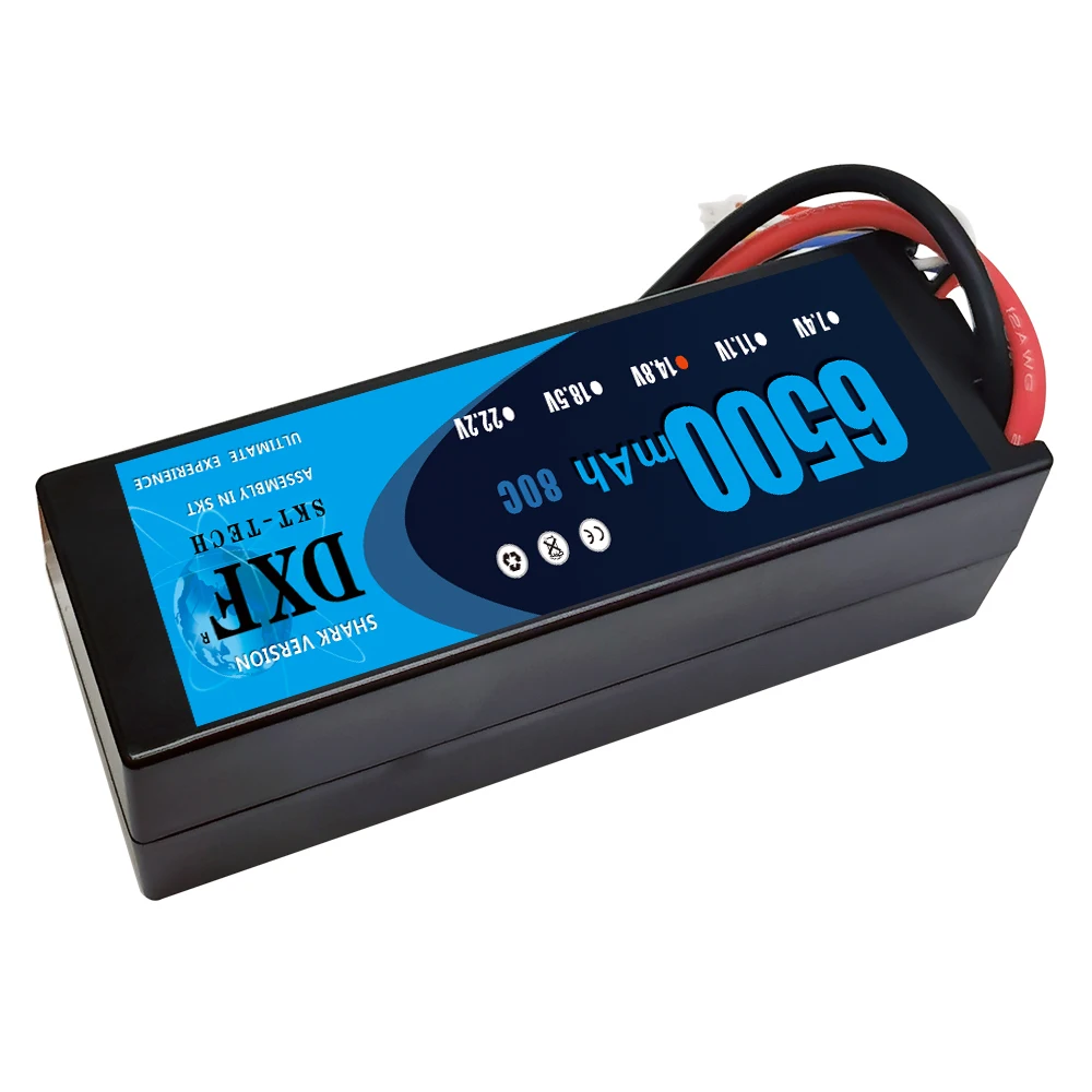 2 шт dxf батарея 4s lipo 148 v 6500 мач 5200 мач 80c 100c н