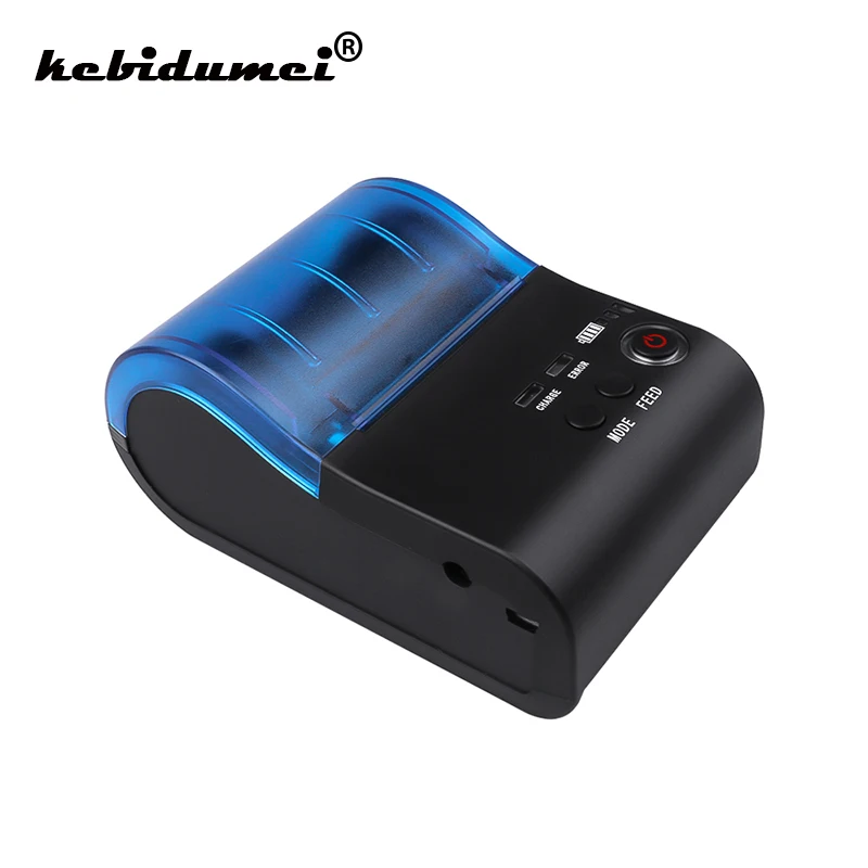 Bluetooth принтер kebidumei мини Термопринтер для этикеток товары бирка одежды ценная