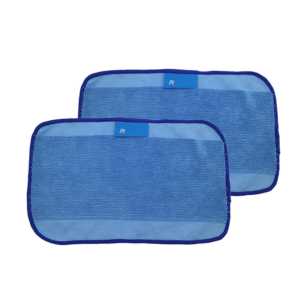 

2 Pcs/Lot Microfiber Wet Mopping Cloths for iRobot Braava 321 380 320 380t mint 5200C 5200 4200 4205 Robot