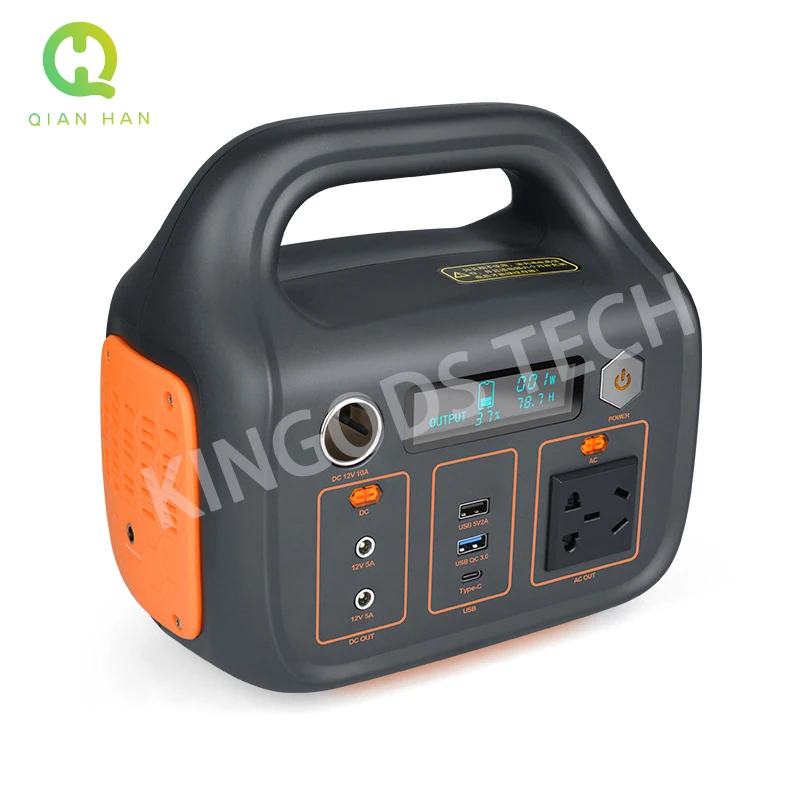 

Portable Power Station Explorer 300Wh Spare Lithium Battery, 220V/300W Pure Sine Wave AC Socket, Solar Generat