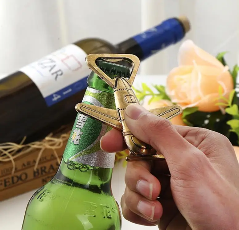 1 шт. новый модный самолет открывалка для бутылок античный USB разветвитель пива