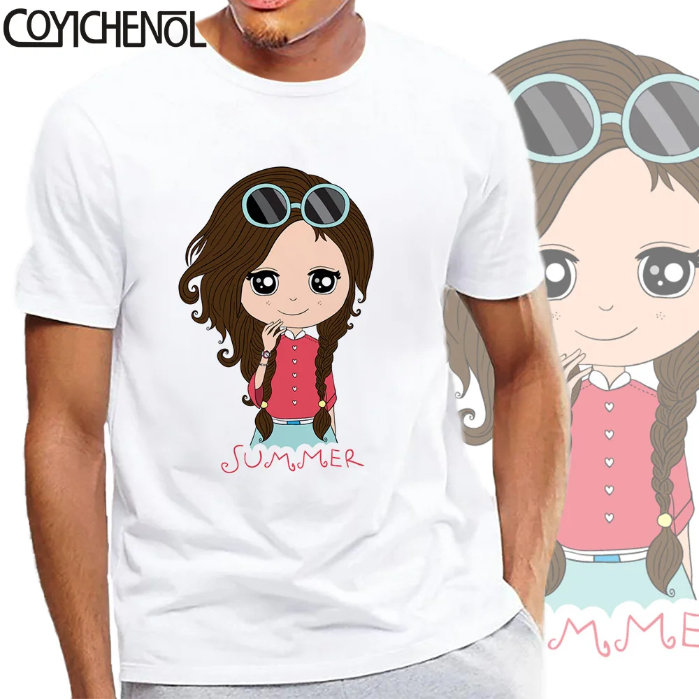 Рисованной модная футболка для девочек с надписью Человек размера плюс