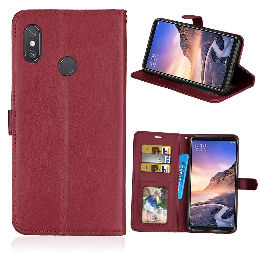 

Case Back Cover Casing Leather Magnet Wallet Phone Cases For Xiaomi Redmi Mi EVO A2 Lite S2 Y2 A2 6X 8 SE Explorer Mix 2S 7 GO