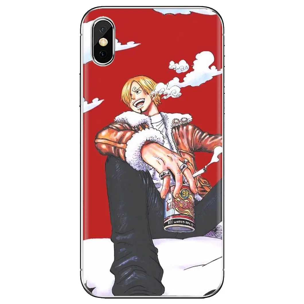 Силиконовый чехол Sanji для Samsung Galaxy A10 A40 A50 A70 A3 A5 A7 A9 A8 A6 Plus 2018 2015 2016 2017 One Piece |