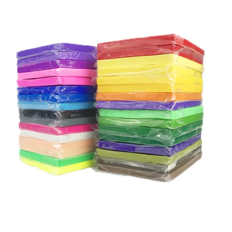 1Pcs 500g/Pcs Soft Clay Color Mud Sculpture Plasticine Child Student Manual Non-toxic E-protection Professional Quality Polymer