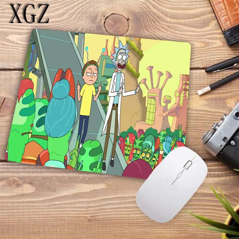 XGZ большая рекламная акция, коврик для мыши с принтом аниме Рик и Морти, компьютерный коврик для компьютера, размер X 22 см, игровой коврик для мыши