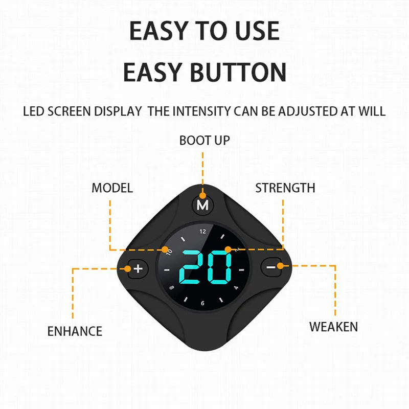Стимулятор мышц для тренировки живота электростимулятор домашний тренажер