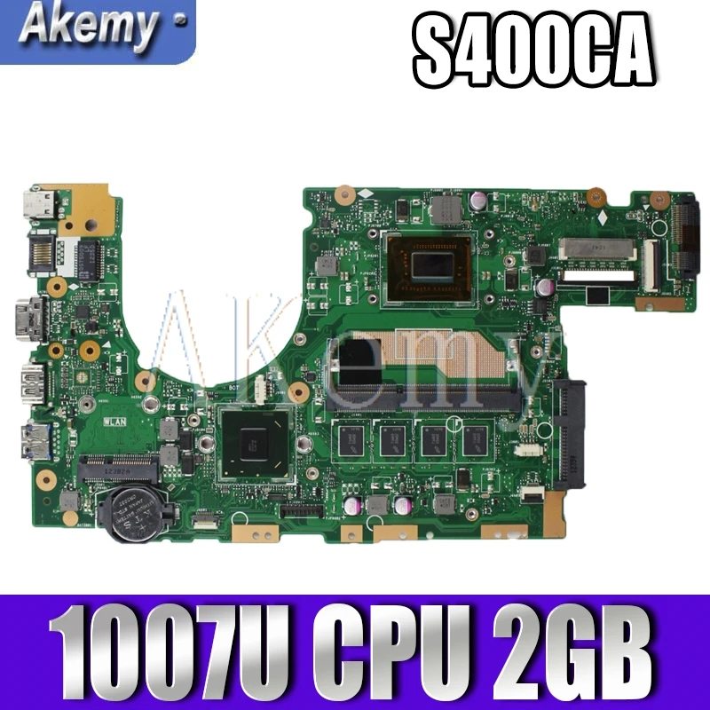 S400CA материнская плата с 1007U CPU 2GB Материнская Asus S400 S400C S500CA S500C для ноутбука |