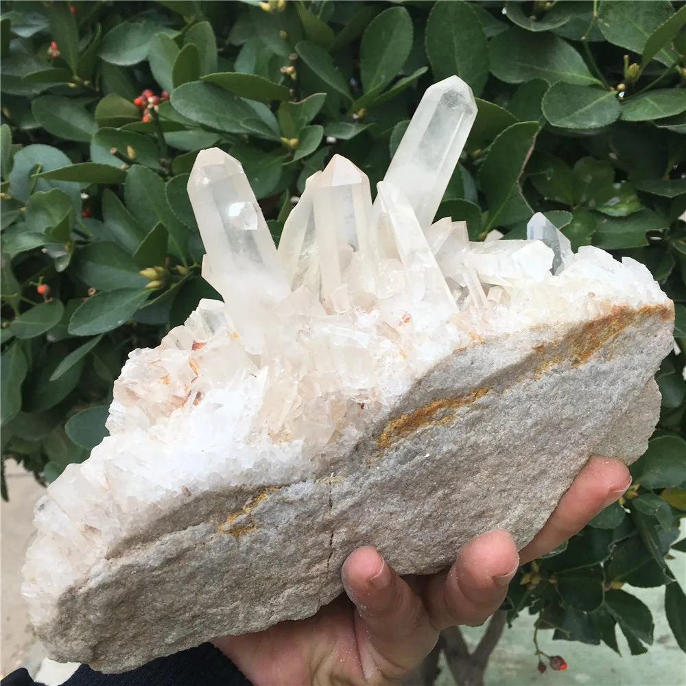 

natural quartz crystal specimen Home furnishing decoration stone and crystal