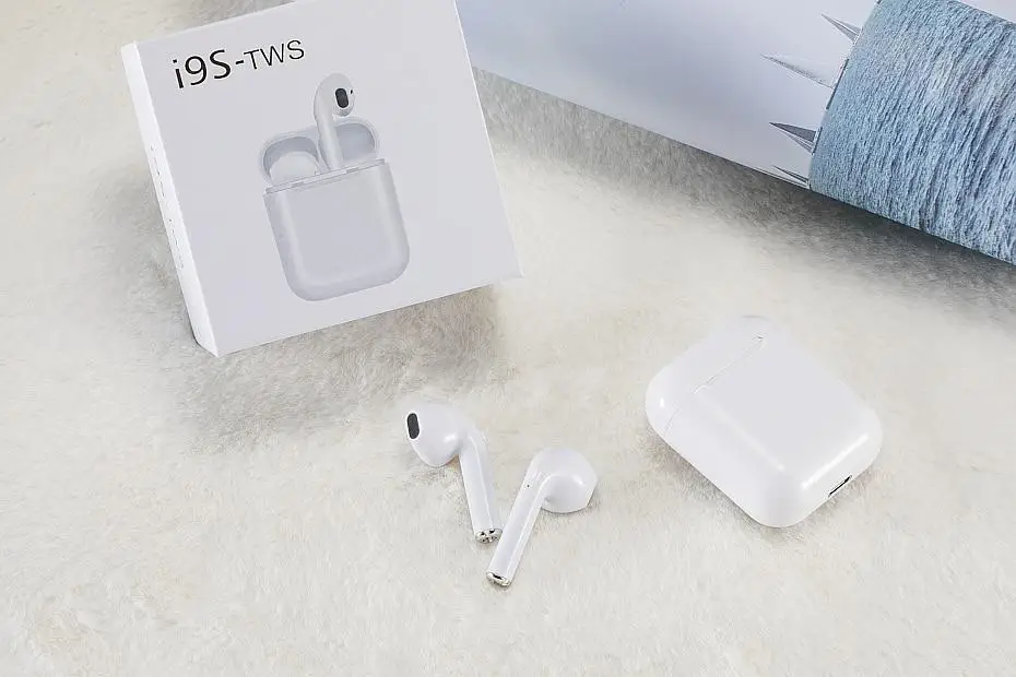 TWS i9s с всплывающим окном оптовая продажа беспроводные наушники синим зубом