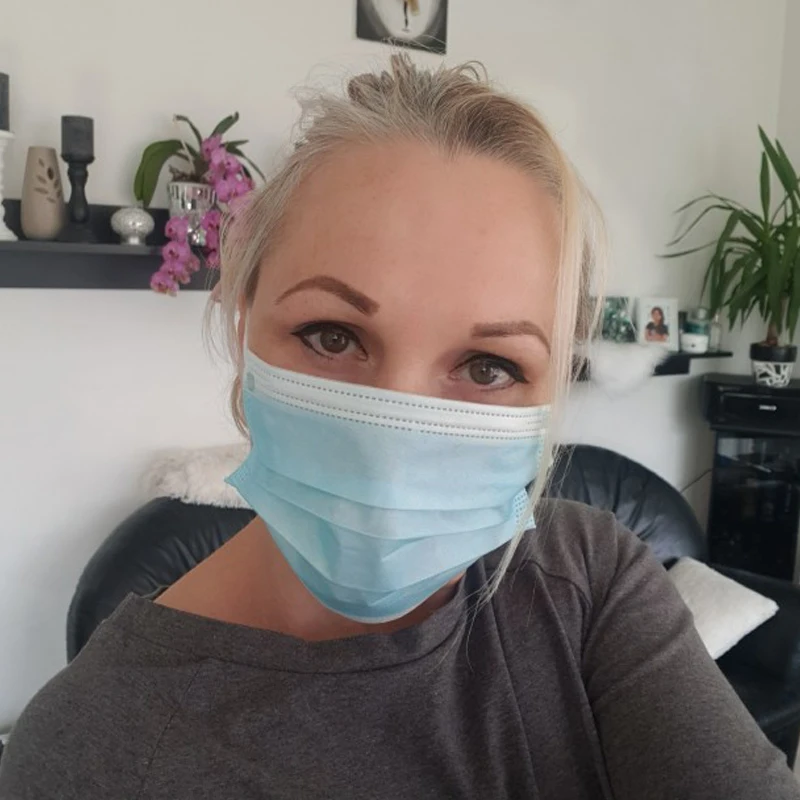 5-100 шт. masker газ Респиратор маска одноразовая для лица фильтр Тканевая