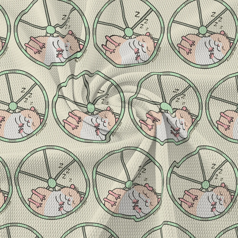 Хлопчатобумажная ткань с принтом животных 50*145 см | Дом и сад