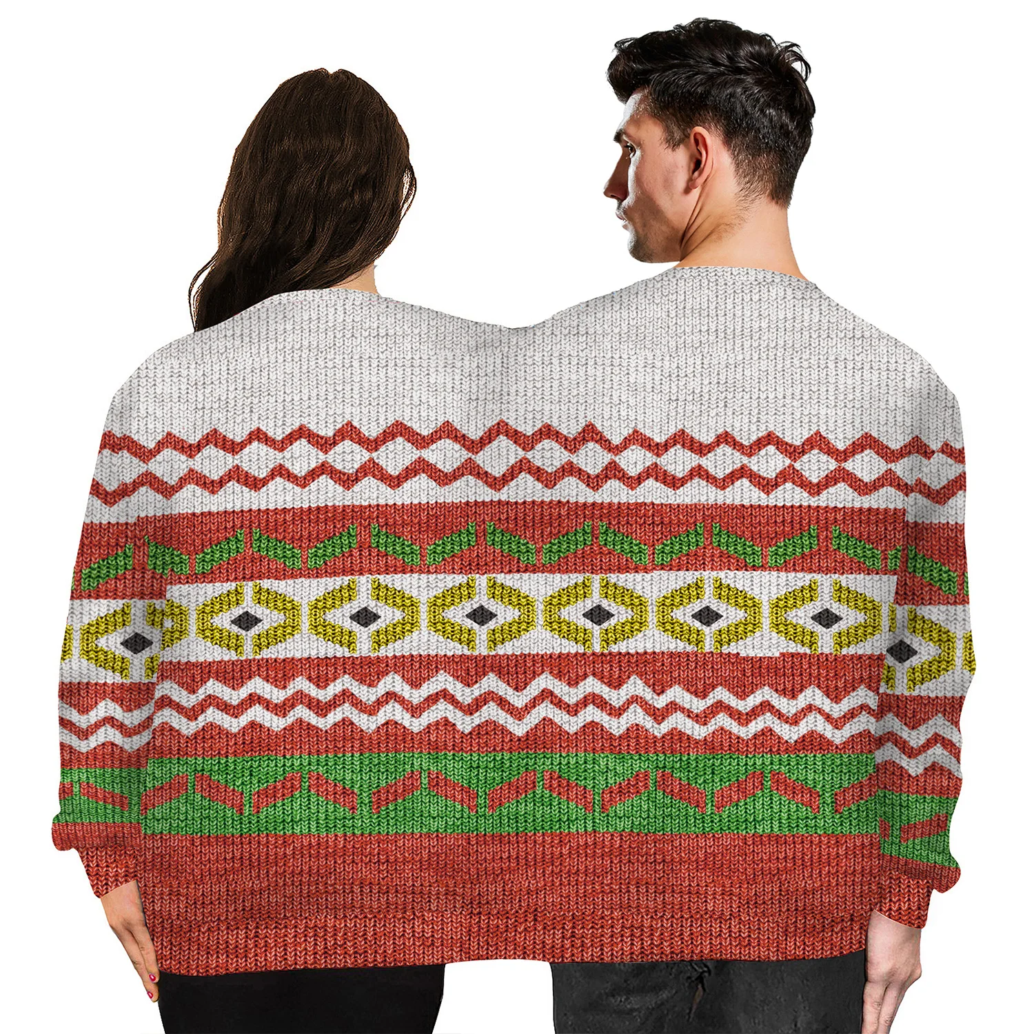 Модные зимние Парные свитшоты VIP 2019 Уродливый Рождественский свитшот для отпуска