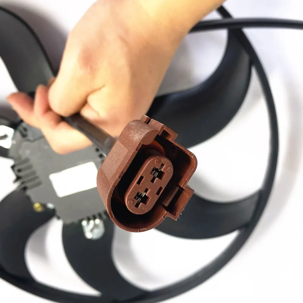 Воздушный охлаждающий вентилятор RWSYPL в сборе для VW Golf MK5 MK6 Passat B6 7 Tiguan A3 OCTAVIA Seat Leon