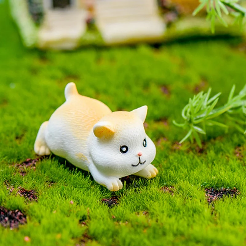 Ремесла милый хомяк смолы пейзаж Фея новый год небольшой орнамент садовый Декор