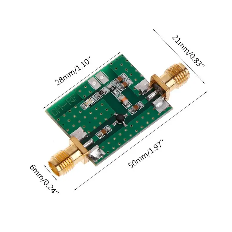 0.1-2000MHz 2GHz RF Wideband Low Noise Amplifier LNA Broadband Module Gain 30dB Useful High Quality | Frequency Meters