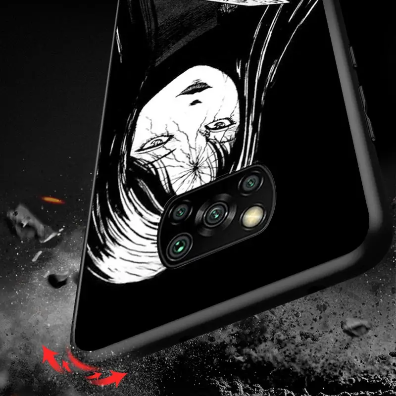 

Japanese comic Tomie For Xiaomi POCO M3 M2 C3 X3 NFC F2 F3 Pro X2 F1 Pro Mi Play Mix 3 A3 A2 A1 6 5 lite Phone Case