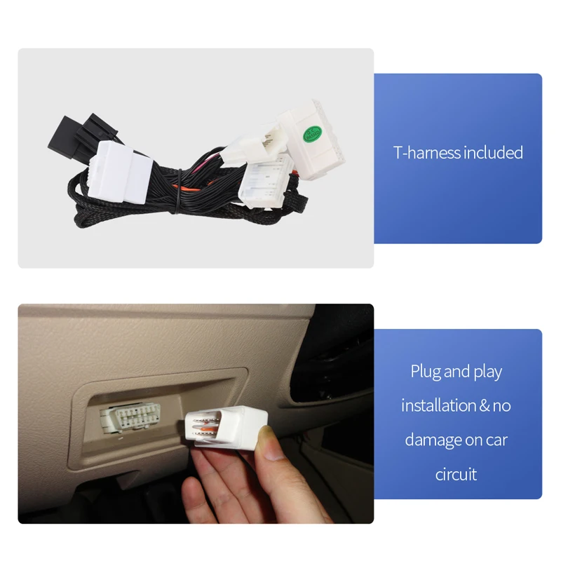 EASYGUARD дистанционный стартовый набор для Land Cruiser 2009-2020 с oem кнопочной только