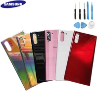 original samsung galaxy note 10 n9700note 10 plus n9760 battery back case cover glass door housingreplacement part tools