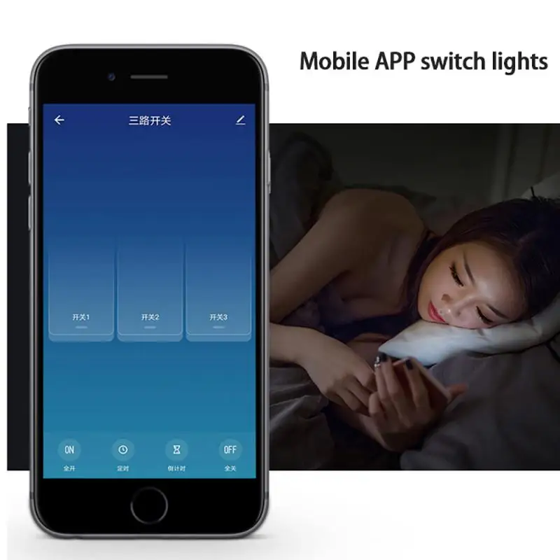 

New Tuya Smart Light Switch EU touch WIFI switch work with Alexa Google Home wall switch with Glass Panel Smart Life smart home