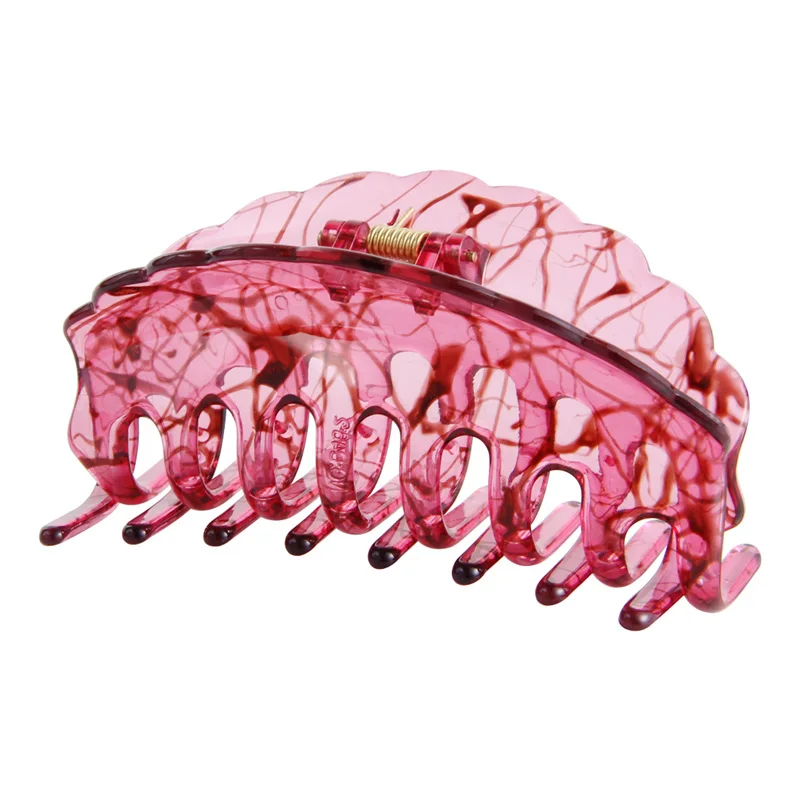 2020 новые женские аксессуары для волос в форме расчески большой заколки смолы