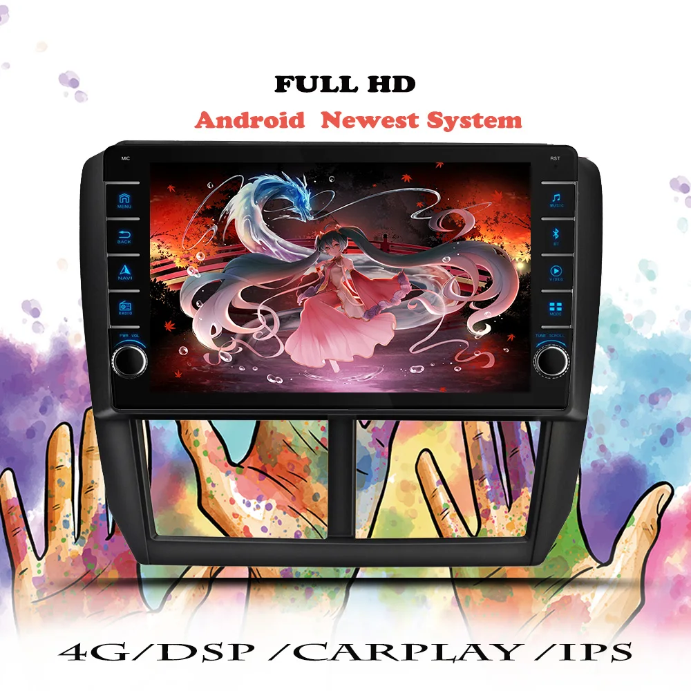 Android 11.0 Car Radio Video Player For Subaru Forester 3 SH