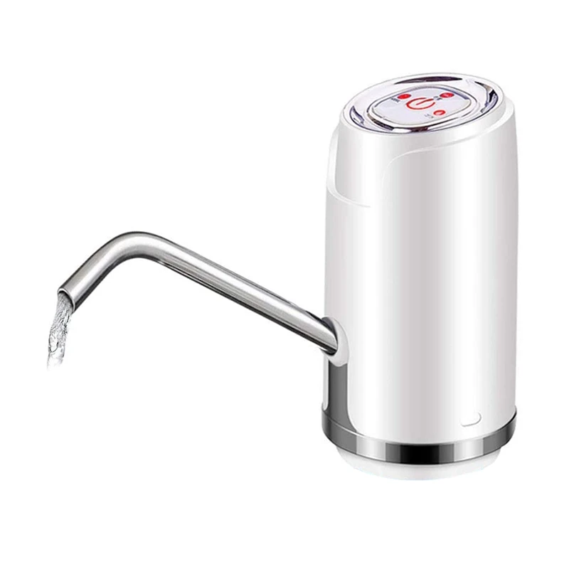 

Диспенсер для бутылок с водой, 5 галлонов, USB-зарядка, насос для питьевой воды, для использования в помещении и на открытом воздухе