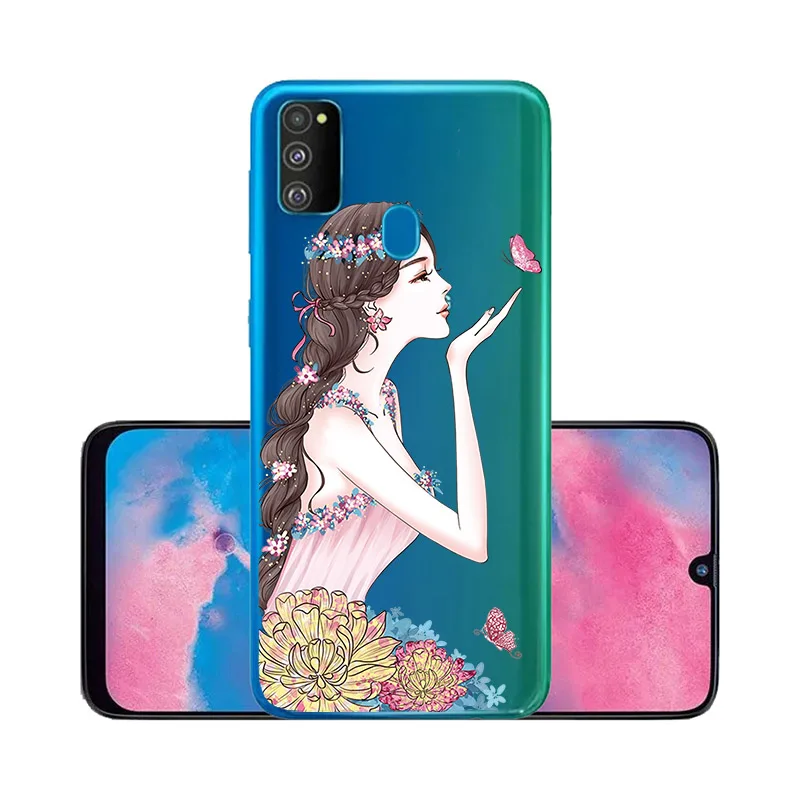 Чехлы для телефонов Samsung Galaxy Note 9 силиконовый прозрачный чехол M30S 10 Plus