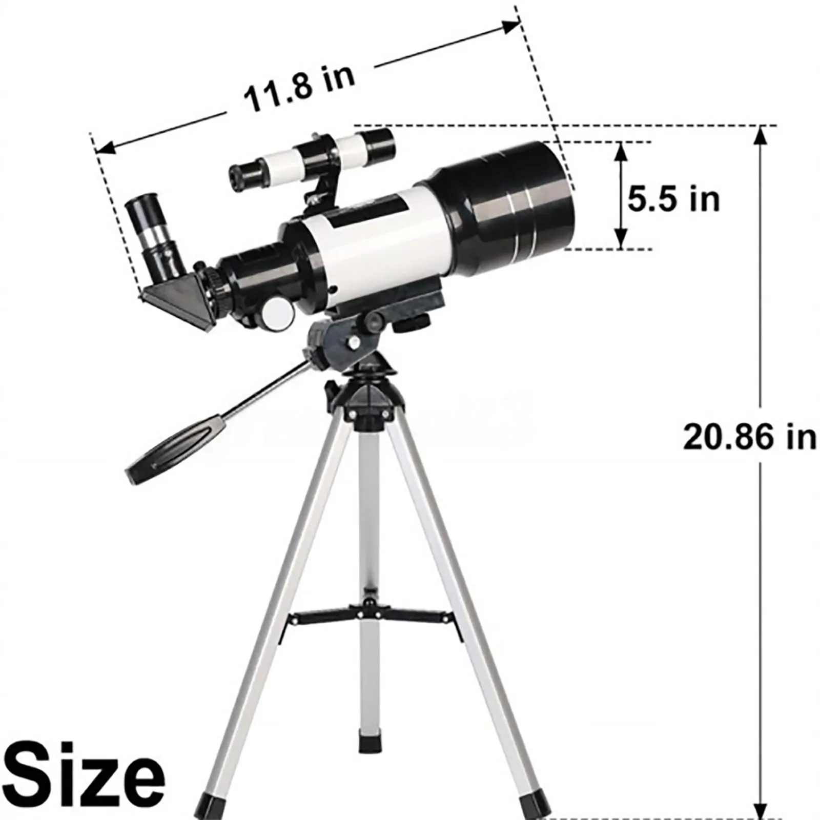 

150x 70mm Aperture Astronomical Telescope Refractor Tripod Finder For Beginner Telescopio Profesional Hd Hunting Optics Scope