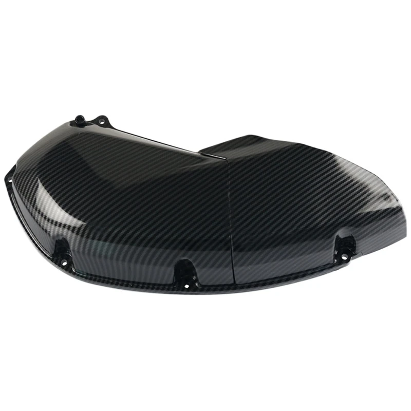 

Motorcycle Carbon Fiber Pattern Air Box Air Cleaner Guard Air Filter Protection Cover Shell for YAMAHA NVX155 Aerox
