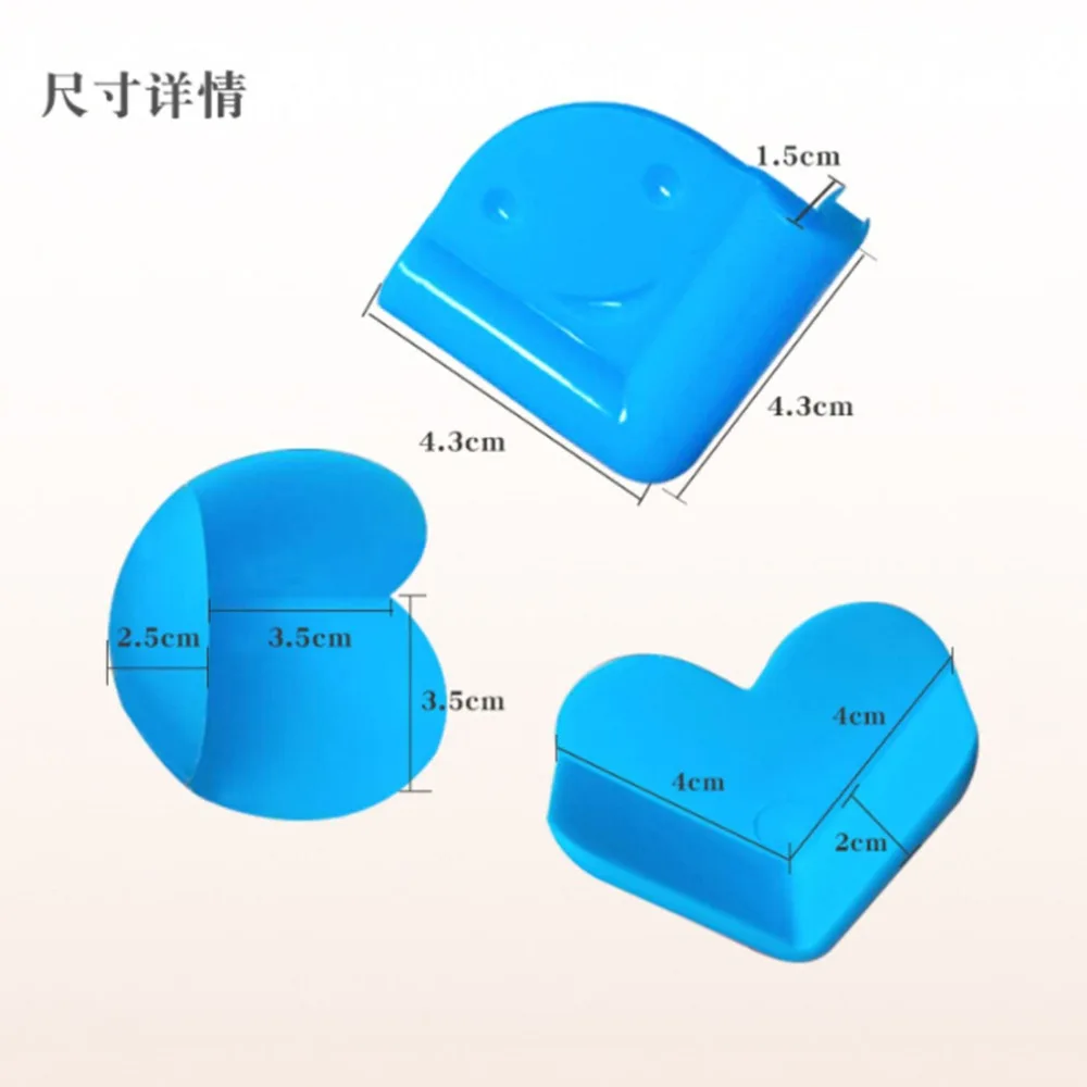 Protectores de esquina transparentes para mesa, Protector de esquina de muebles de seguridad para beb&eacute;, cubierta de &aacute;ngulo anticolisi&oacute;n, en forma de bola, nuevo-1