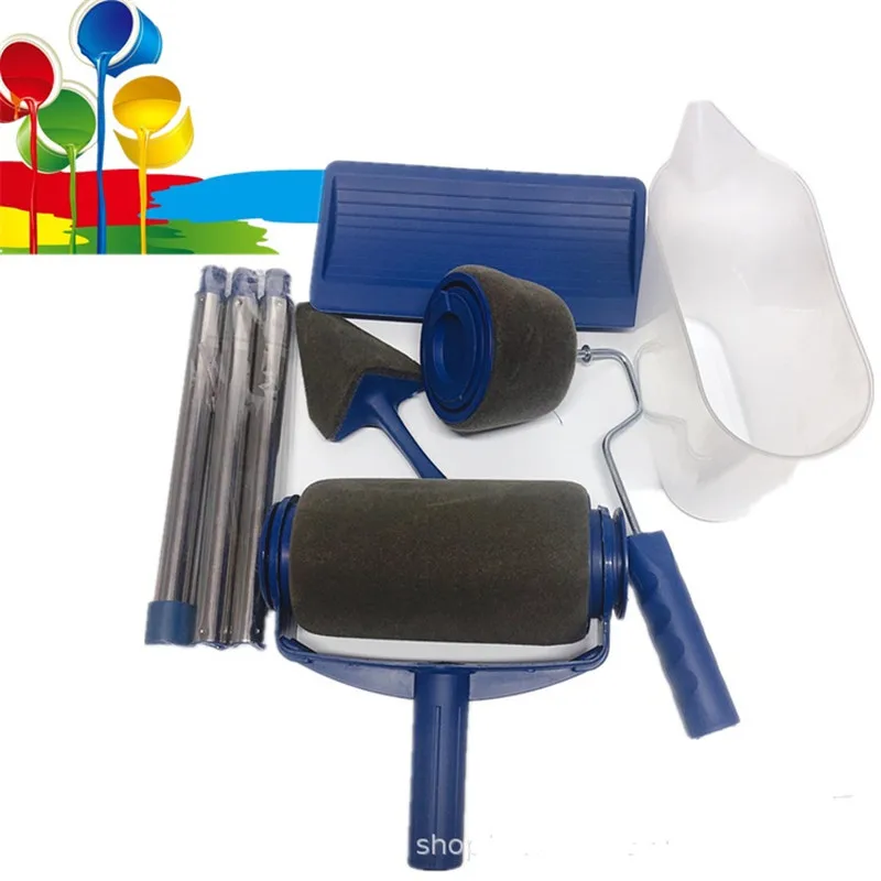 

Ролик для краски, кисти для украшения стен, ролик и узорчатые кисти для краски для масляной палитры, для краски