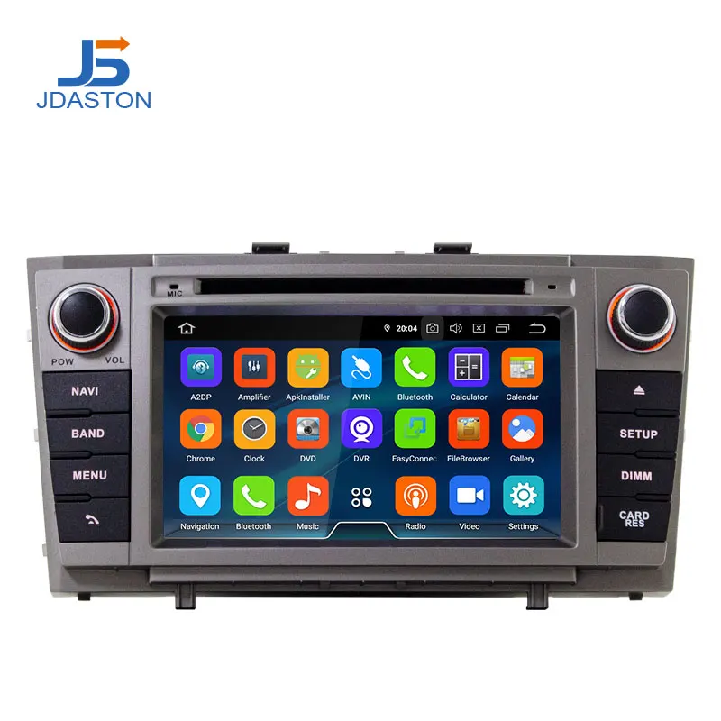 JDASTON Android 10 0 автомобильный dvd плеер для Toyota T27 Avensis 2009 2014 Восьмиядерный 4G + 64G 2 Din