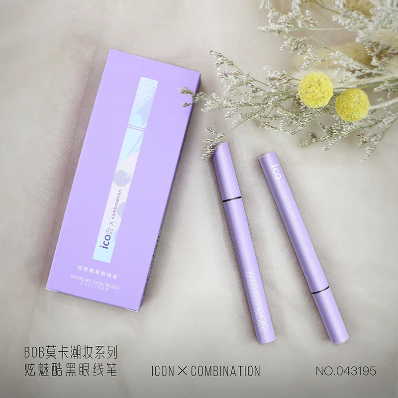 

Dazzle mcool Black Eyeliner Waterproof And Sweatproof Not Smudge Hard Head Liquid Eyeliner