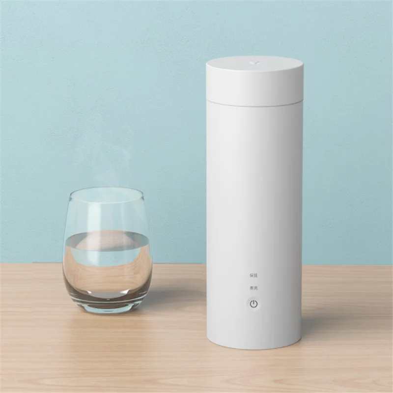 

Xiaomi VIOMI электрическая чашка 400 мл чайник портативная Термокружка с подогревом для чая кофе молочного порошка дорожный чайник для воды