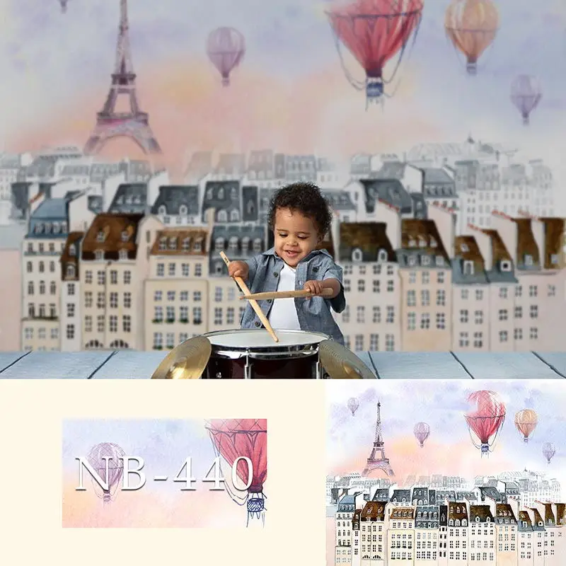 

Photography Backdrops buildings Newborn Photographic Background Baby Shower Decorations Photocall Photo Studio