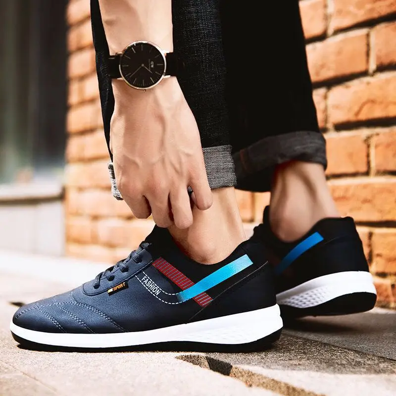 

Men's shoes 2021 new fashion shoes summer fashion canvas sports shoes casual small white board shoes men's leather shoes