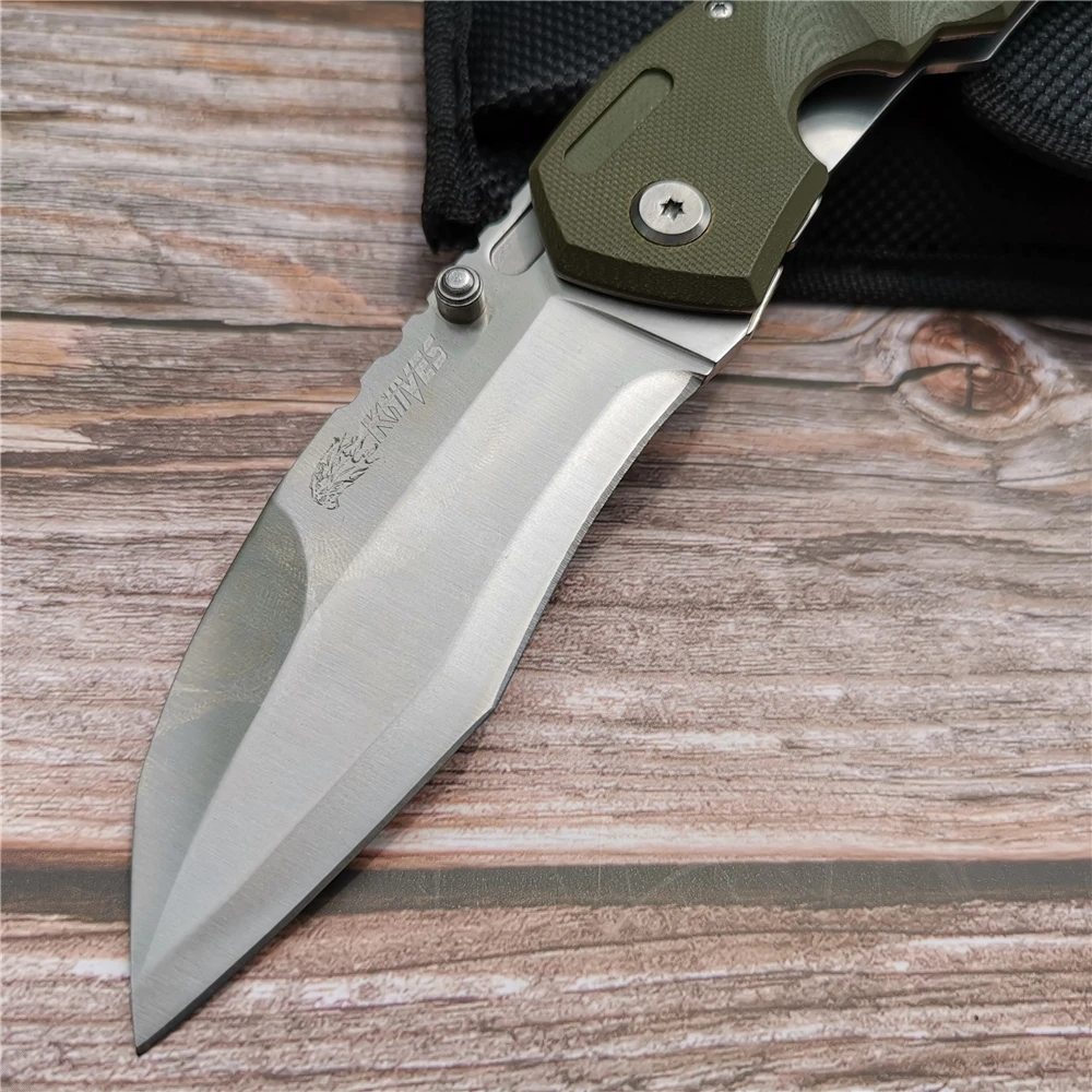 SR 7CR13 нож из нержавеющей стали для выживания в джунглях горный туризм