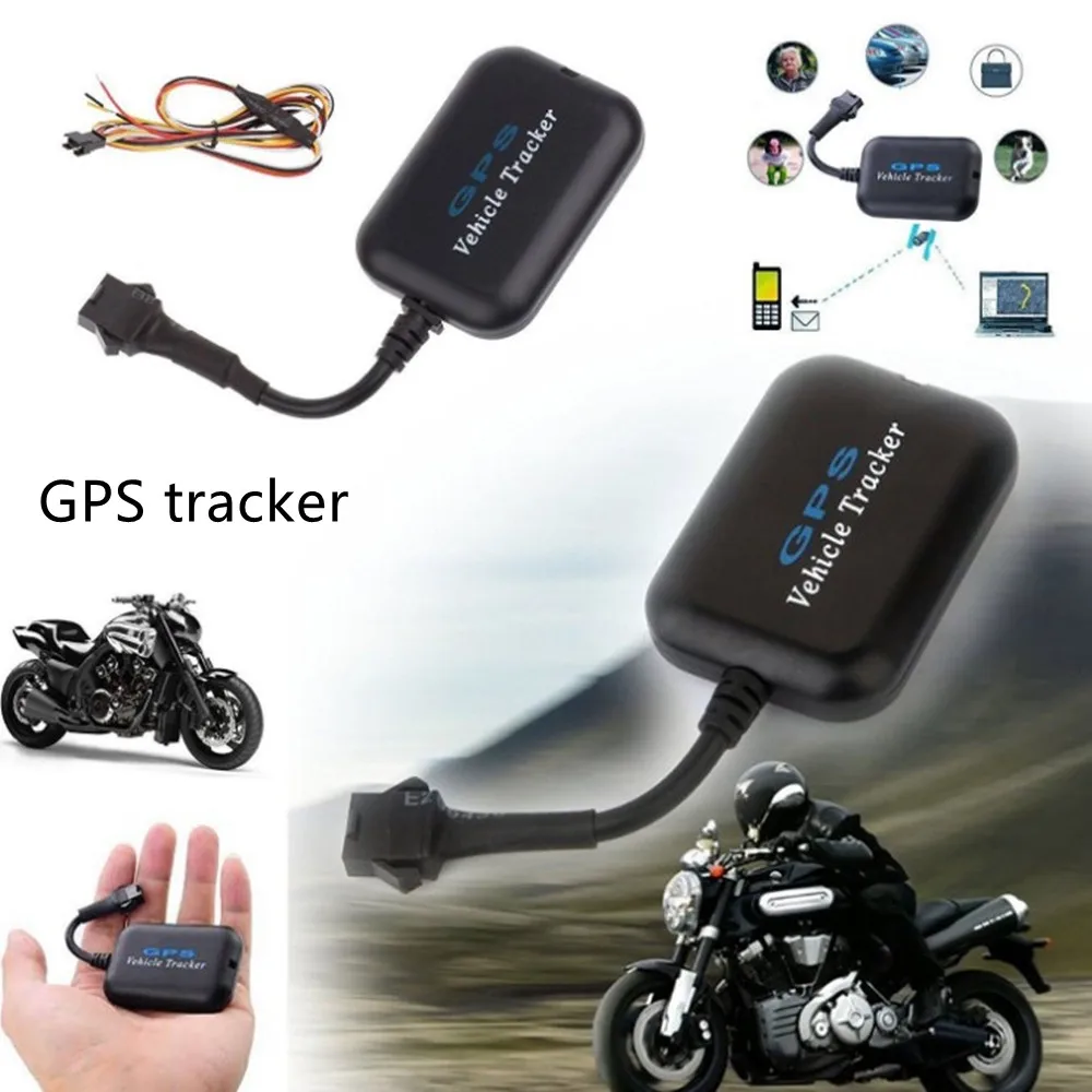 Car motorcycle electric vehicle positioning tracker GPS LBS locator navigation tracking anti theft lost alarm trajectory device